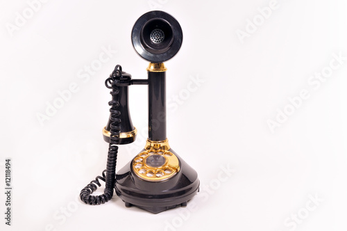 antique telephone