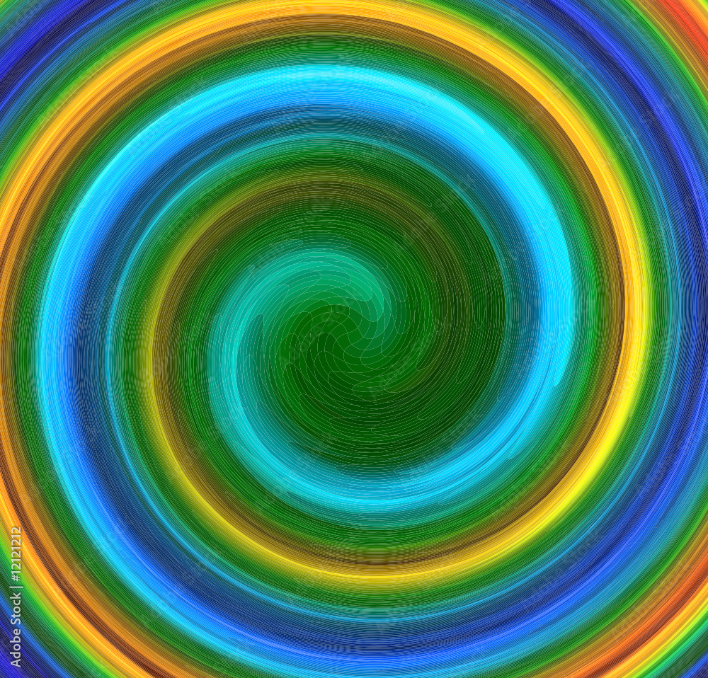 Vector Color Swirl Background