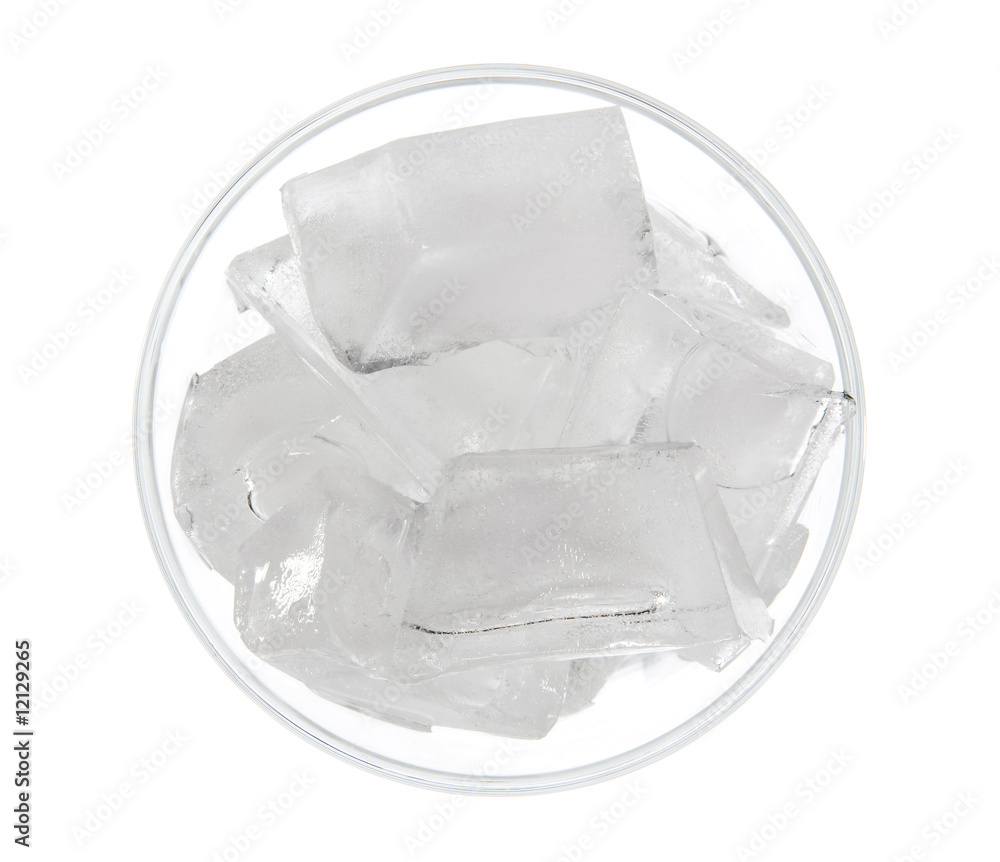 glass of ice glass of ice