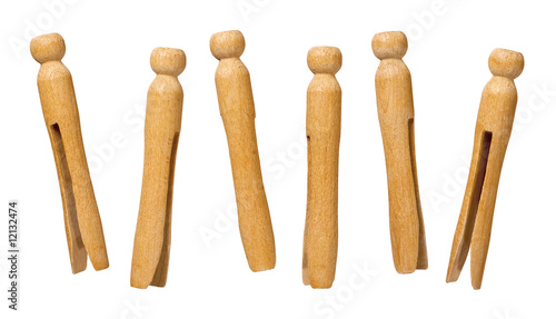 Vintage Clothespins