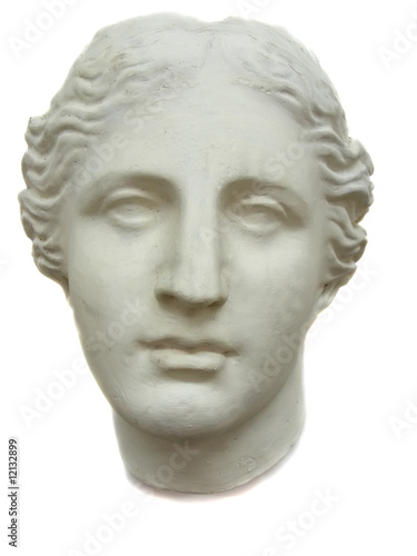 Plaster head of the woman © ValentinTarkhan