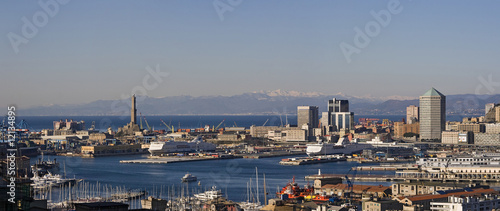 Genova e il porto #12134895