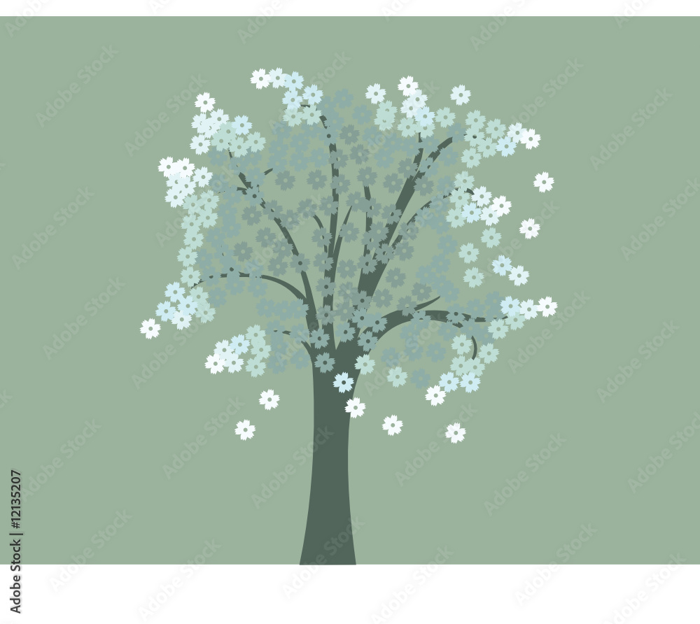 Obraz premium vector tree