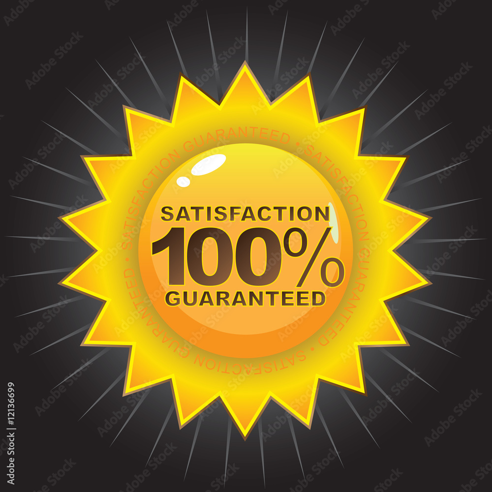 Fototapeta premium Satisfaction Guaranteed Badge