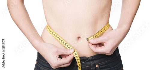 Obraz na plátně Waist measurement