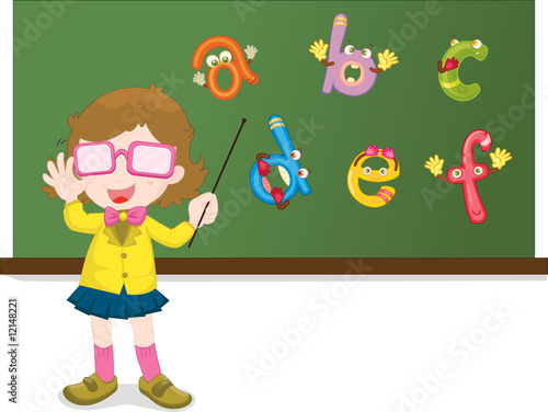 teaching the alphabet