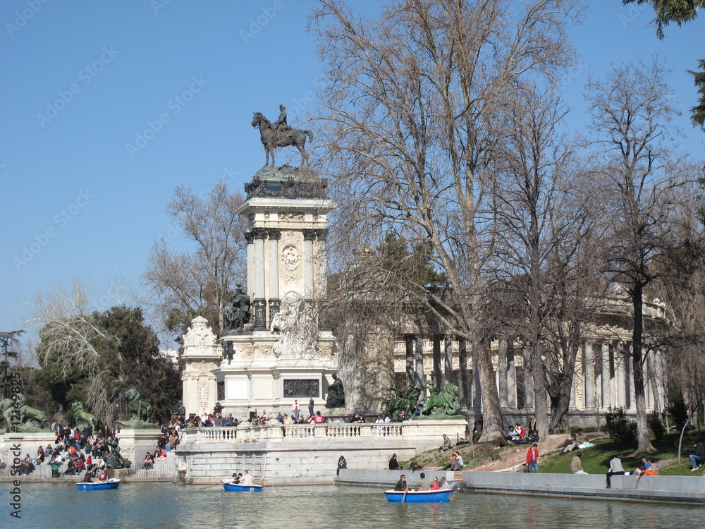 Obraz premium Monument à Alfonso XII