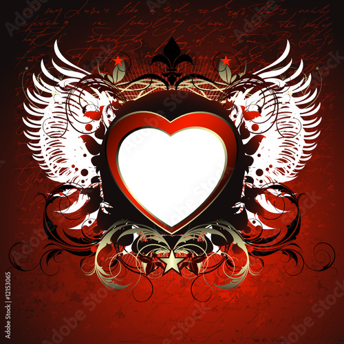 ornate heart