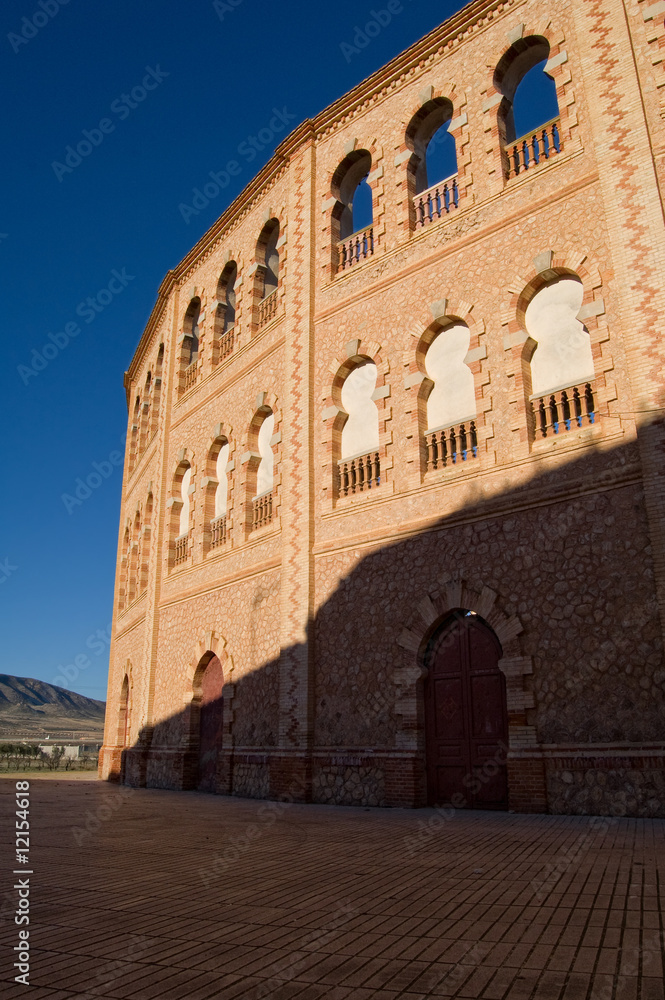 Spanish arena, architecture detail