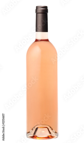 bouteille de rosé