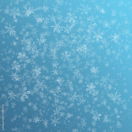 Snow flake background