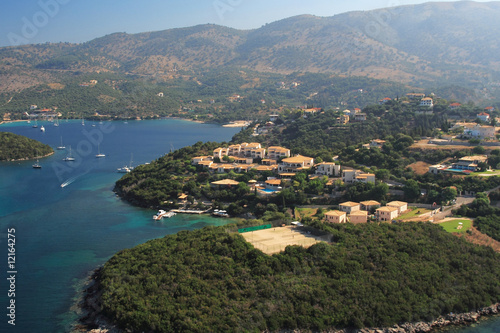 Aerial view on Sivota Greece