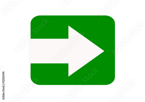 Free Download green and white arrow logo - GFXLoad