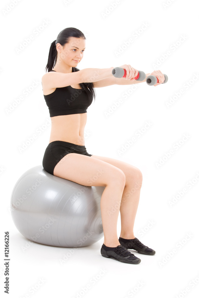 Fototapeta premium fitness instructor
