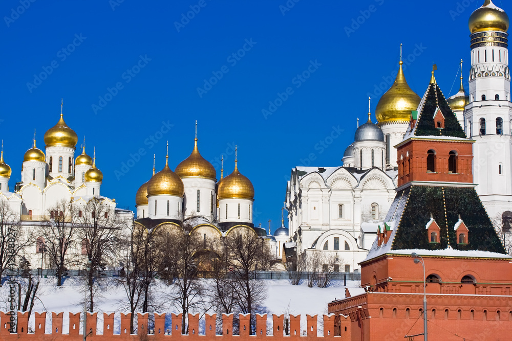 Moscow Kremlin and Churches