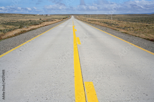 Patagonian road photo