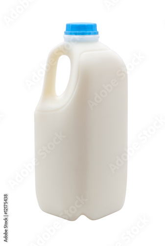 Milk in a Plastic Container