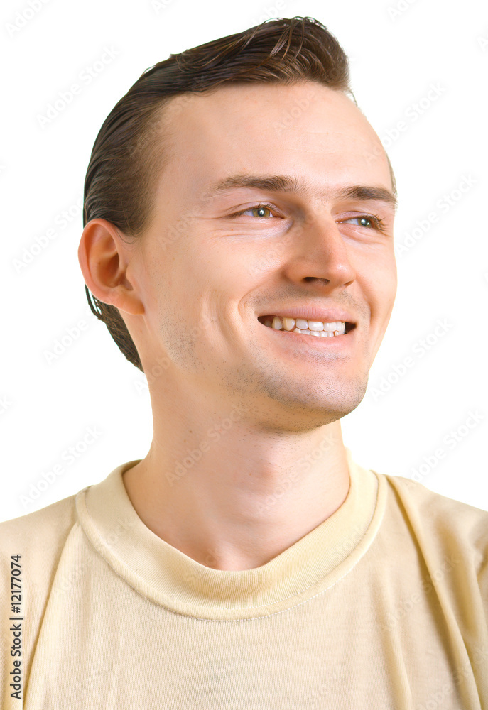 Fototapeta premium smiling young men