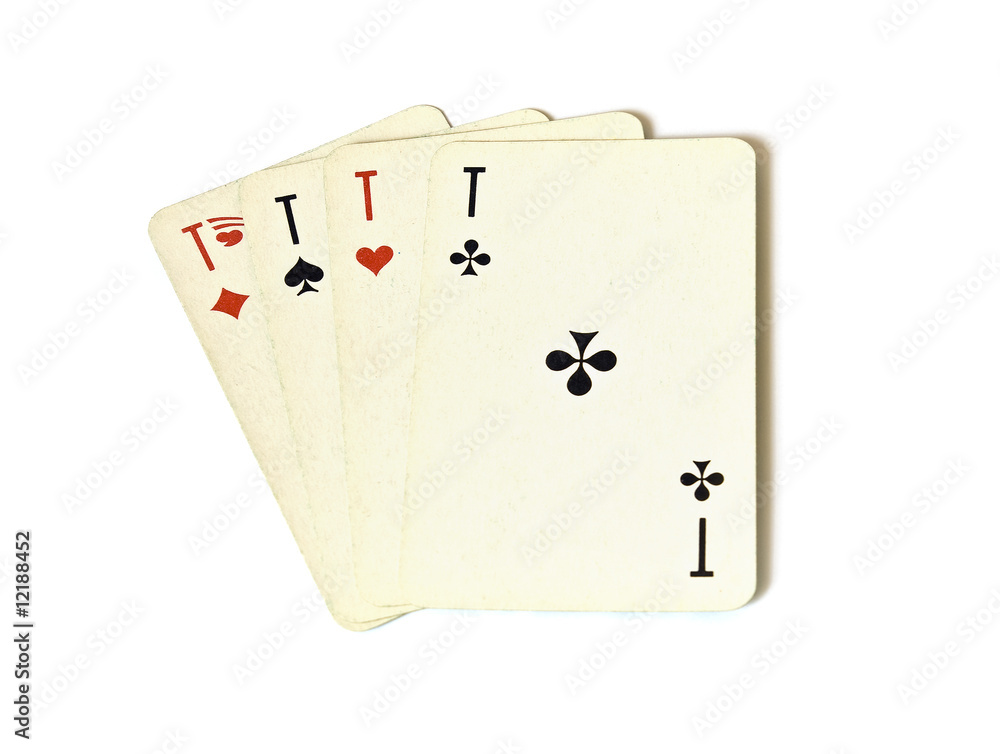 Obraz premium Four aces