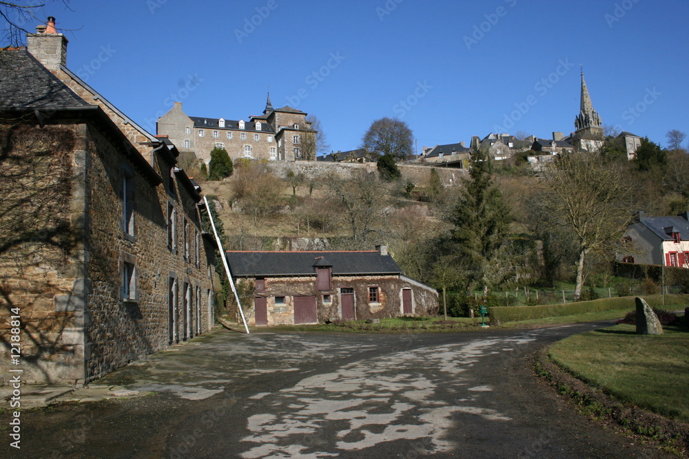 Le village de Bécherel (Ille-et-Vilaine, Bretagne)