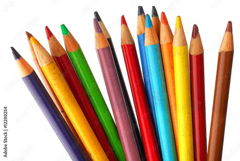 Fototapeta premium Pencil crayons