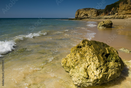 Oura Beach and Cliffs photo