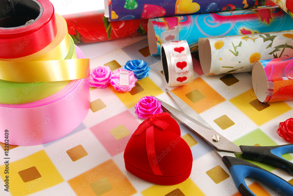 Naklejka premium Gift packaging