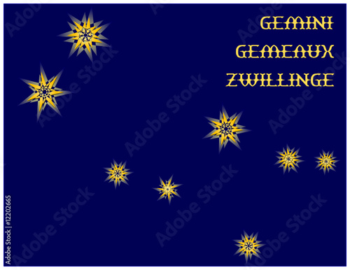 Sternbild Zwillinge