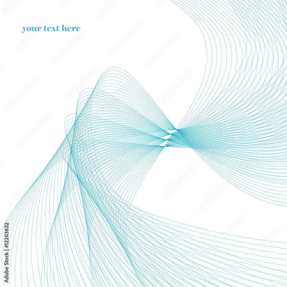 Fototapeta premium wavy abstract background