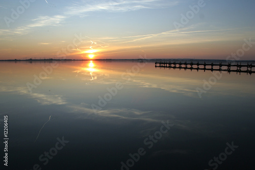 Sonnenuntergang am See