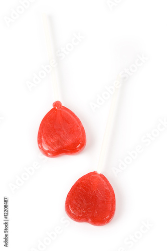 Red Heart Shape Lollipop