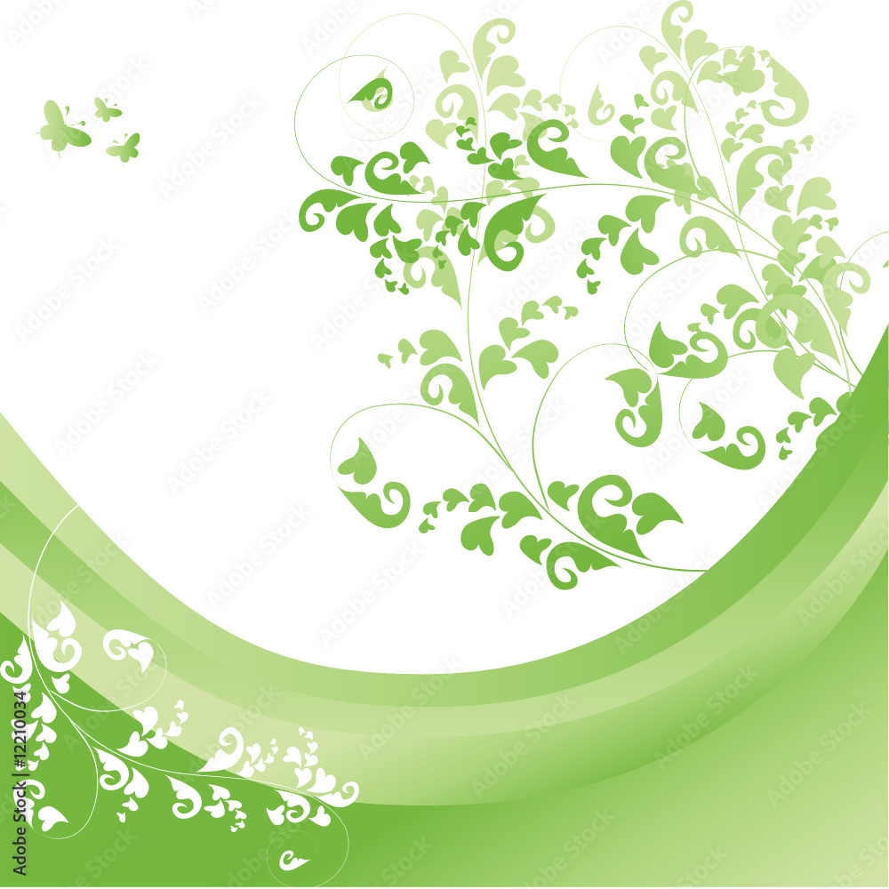 abstract floral background with place for your text abstract floral background with place for your text