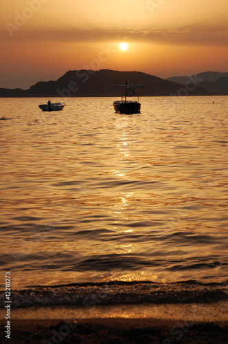 Sunset in Montenegro