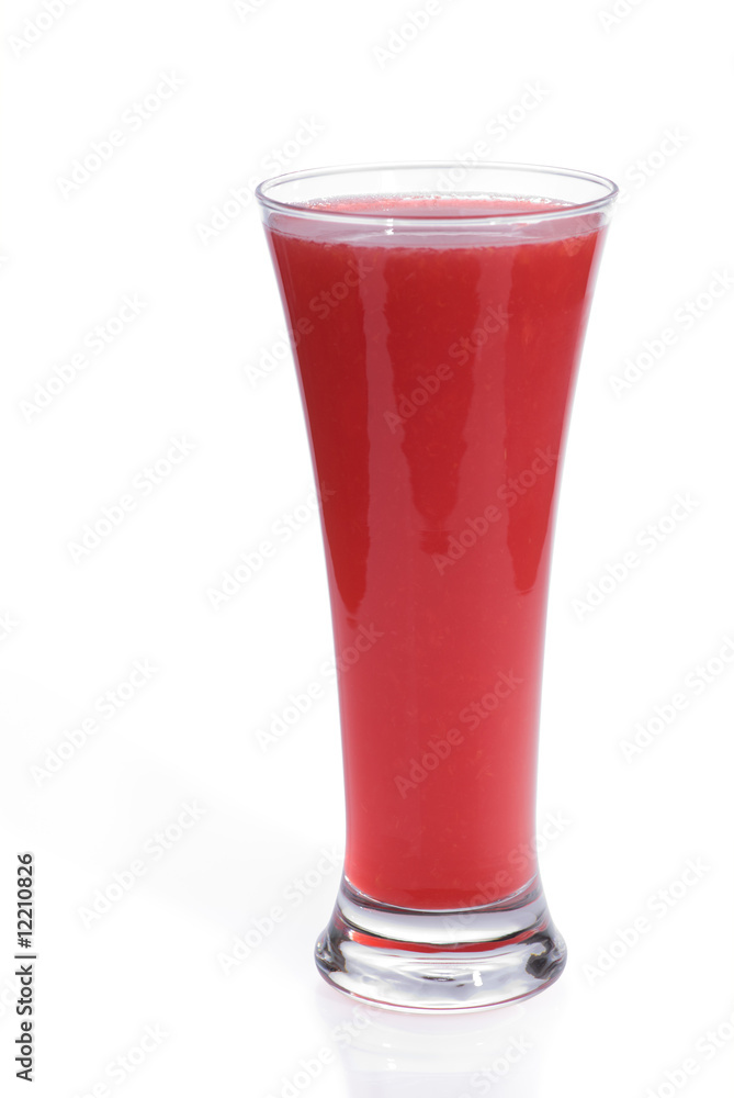 Raspberry cocktail isolated with clipping path Raspberry cocktail isolated with clipping path