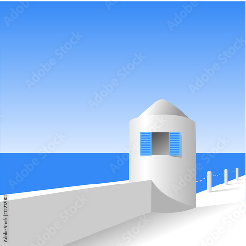 lungomare bianco