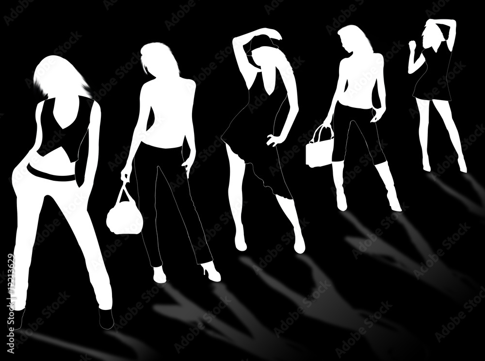 Obraz premium Modelle