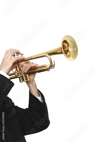 trumpet player