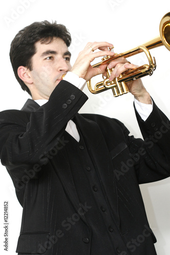 trumpet player