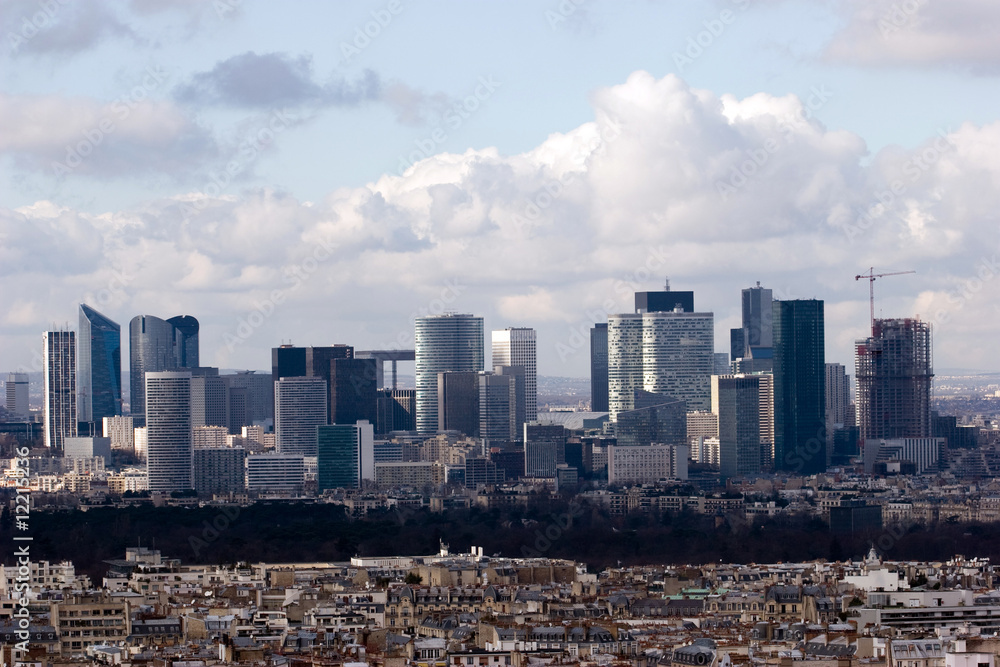 Obraz premium paris landscape