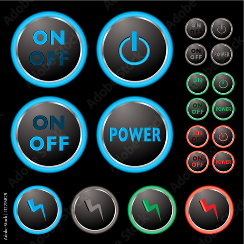 power buttons