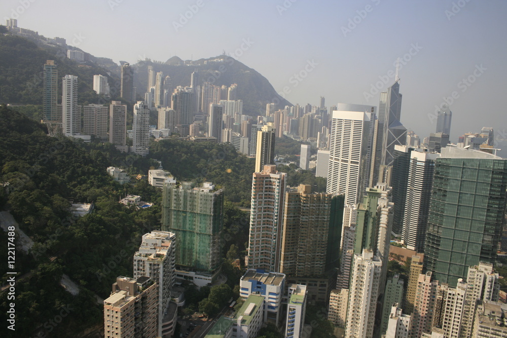 Hongkong (Hong Kong), China - Skyline