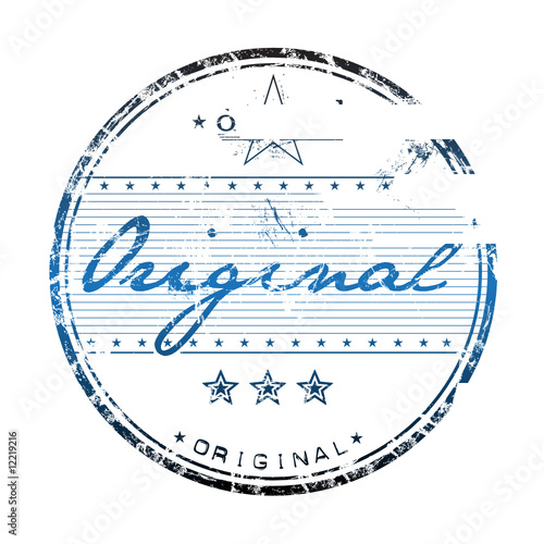 Original rubber stamp