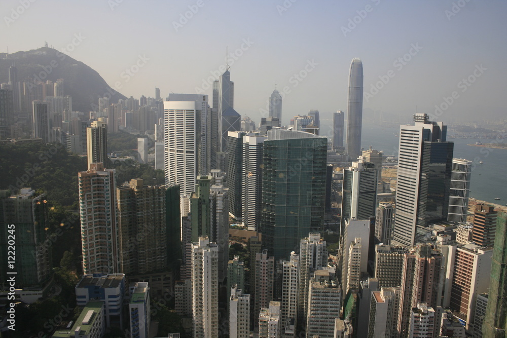 Hongkong (Hong Kong), China - Skyline