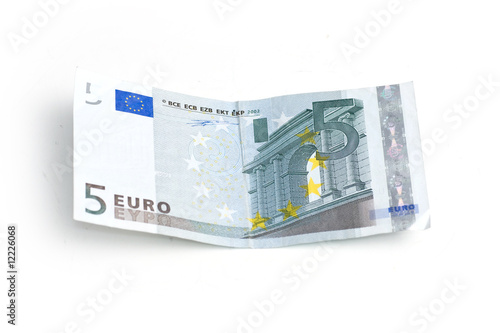 Five euro bill