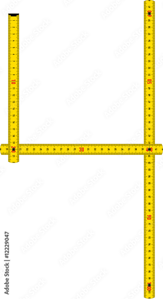 Fototapeta premium Zollstock 4