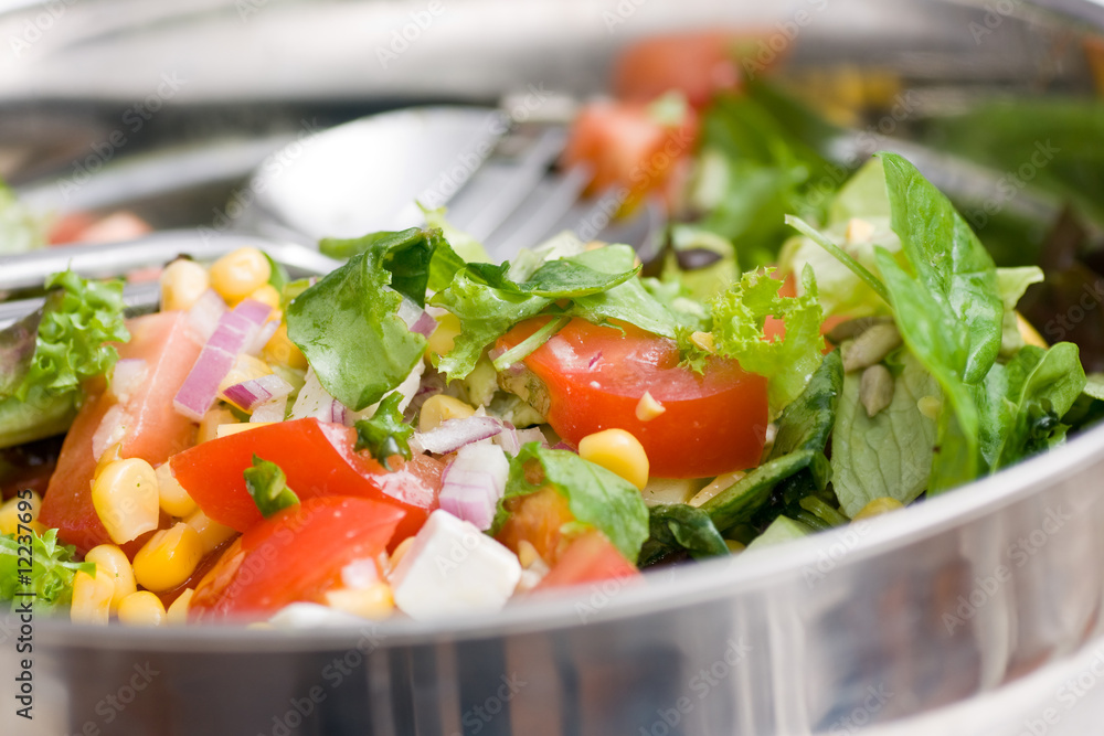 Fresh green salad Fresh green salad