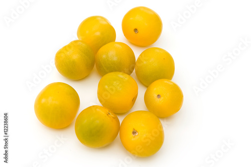 Yellow cocktail tomatoes