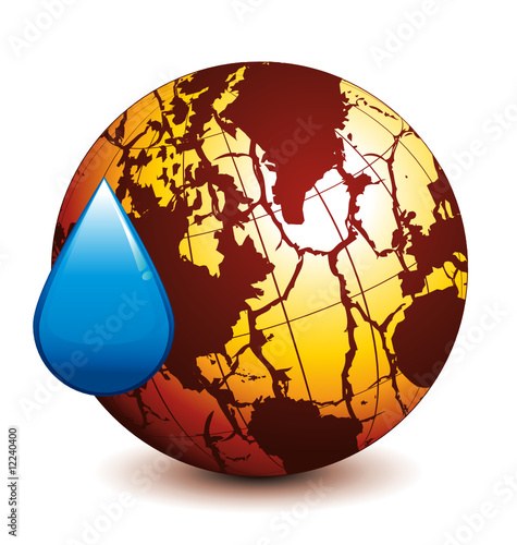 Dry Earth Water crisis emergency