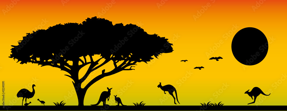 Naklejka premium Die Schönheit Australiens