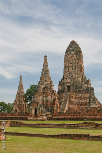 Wat Wattanaram, Ayutthaya, Thailand © javarman